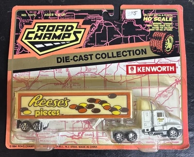 Remolque Road Champs #7372 Kenworth T600A tractor y piezas de Reese 1994 sin abrir Foto 1 de 4