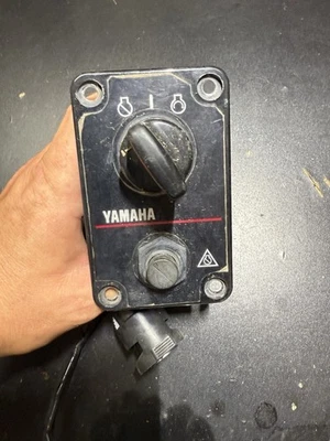 Yamaha Outboard Main Ignition Key Switch With Panel Assembly - Image 1 of 4