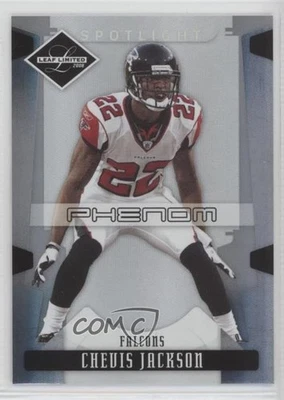 2008 Leaf Limited Phenoms Spotlight Silver /99 Chevis Jackson #216 Rookie RC - Image 1 of 2
