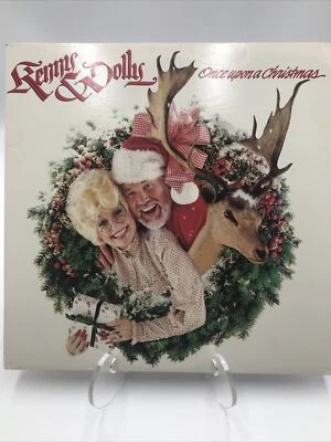 KENNY & DOLLY: Once Upon a Christmas Vinyl LP Rogers Parton NICE CONDITION! VG+ - Image 1 of 4