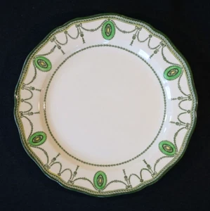 Beautiful Royal Doulton Countess Green Rim Side Plate Circa 1920 - Picture 1 of 2
