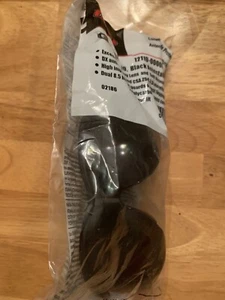 AO Safety 12110-00000 QX2000 Safety Glasses Black Adjustable Temples, Gray Lens - Picture 1 of 3