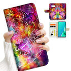 ( For Samsung S7 Edge ) Wallet Flipcase Cover Pb23341 Lotus Mandala