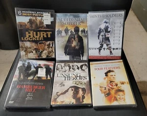 Lot Of 6 War & Military Movies On DVD New Sealed Free Ship  *list In Desc - Picture 1 of 3