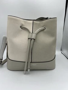Calvin Klein Pebbled Leather Purse New With Tags NWT Tote Bag Elegant. - Picture 1 of 7