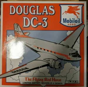 Mobileoil Aero Douglas DC-3 aereo edizione limitata ERTL NUOVO CON SCATOLA - Foto 1 di 8