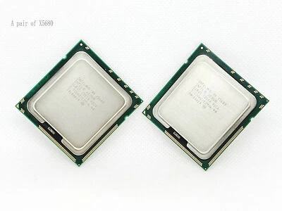 2PCS Intel X5680 (SLBV5) 3.33GHZ / 6 core 12MB 130W LGA1366 processor - Image 1 of 4