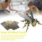 Wasp 3D Metal Puzzle Fighter Puzzle Toys 3D Metal Puzzle Assembly With Toy I0P7