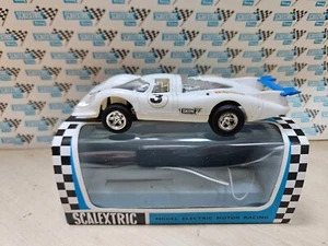 SCALEXTRIC C22 PORSCHE 917 GT N0 3 SUPERB RUNNER CERISE MOTOR IN EXPORTBOX - Bild 1 von 8