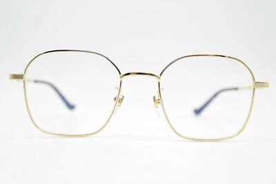 Occhiali Gucci GG1611OA oro montatura angolare eyeglasses nuovi - Immagine 1 di 4