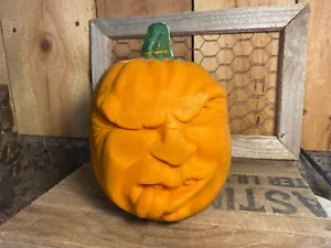 Linterna Jack O de espuma de calabaza vintage ~ Scott P - Imagen 1 de 11