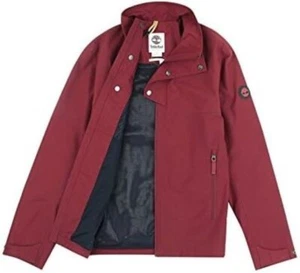 Timberland Men's MT. Crescent Fleece-Lined Waterproof Jacket (WINE RED) - Picture 1 of 2