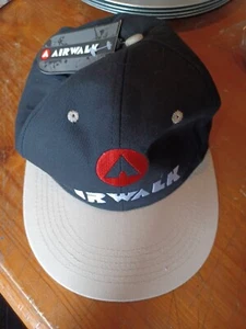 Airwalk Black & Red Cap Hat Baseball Cap BNWT - Picture 1 of 5