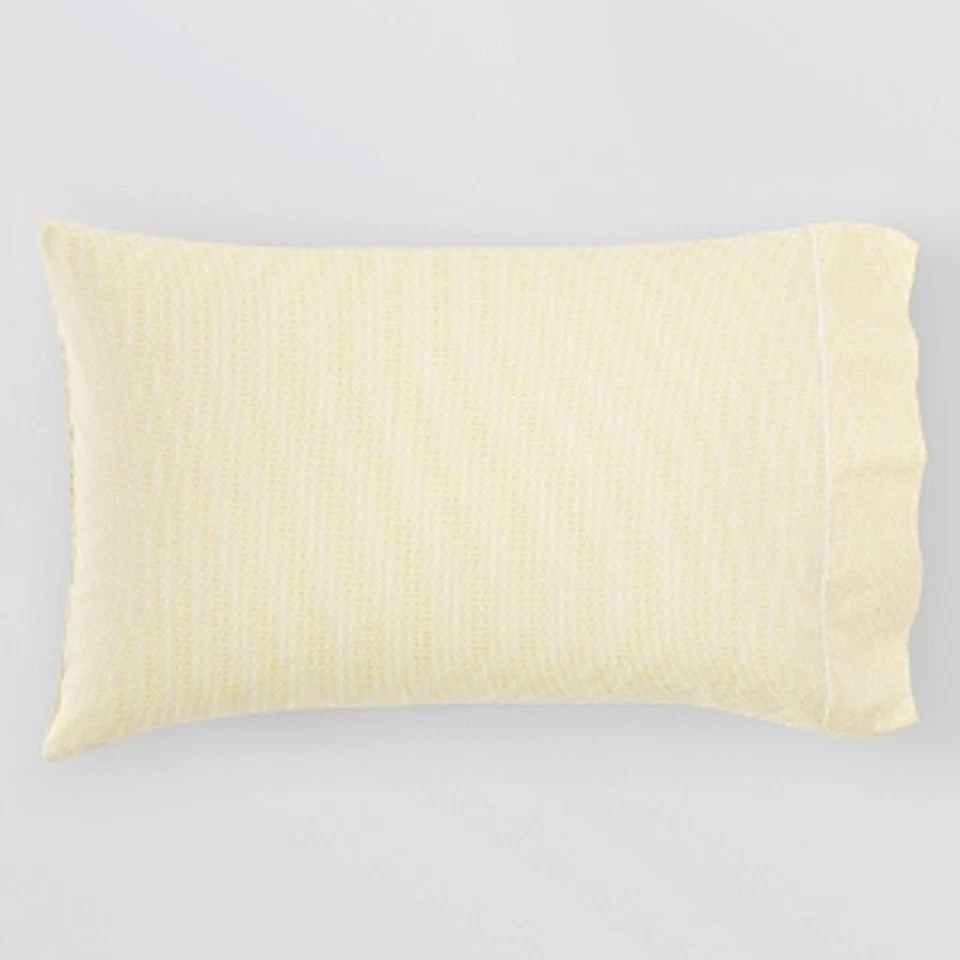 Juego de 2 fundas de almohada Trevarno King de algodón Pima amarillo 1872 L126713 Foto 1 de 4