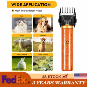 Electric Sheep Goat Shears Clippers Electric Animal Shave Grooming Farm Tool - Picture 1 of 14