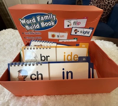 Lesen & Reimen Klappbücher, Wort Familie Baubuch, ABC Wortschatz Lernkarten, *LESEN - Bild 1 von 4