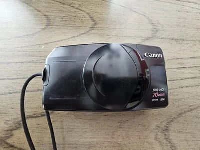 Câmera de Filme 35mm Canon Sure Shot 70 Zoom Data Point & Shoot - Imagem 1 de 4