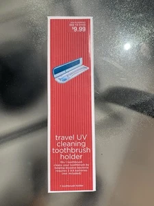 Portable UV Toothbrush Travel Rechargeable Sterilizer Box Cleaner Holder Target - Picture 1 of 3