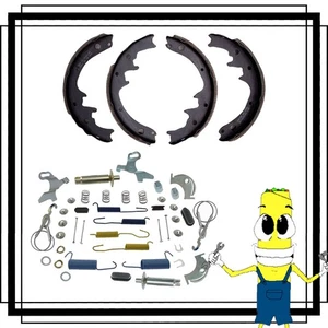 Kit de herrajes y ajustadores de zapatas de freno traseras para Ford Fairlane 62-1970 zapatas de 1,75 pulgadas - Imagen 1 de 1