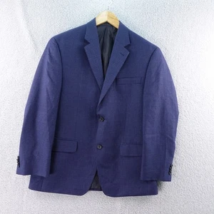 Giacca tuta blazer blu a quadri Michael Kors uomo taglia 38S cappotto sportivo business - Foto 1 di 11