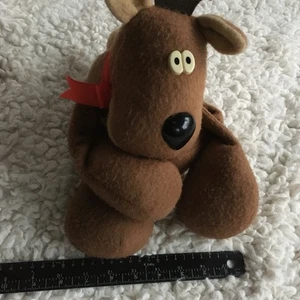 Vintage großes Hallmark Rodney Rentier Stofftier Weihnachten Spielzeug top 80er Jahre - Bild 1 von 9