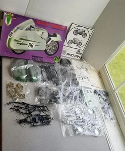 Kit Modelo Moto 1:9 Protar Auto Union DKW 350cc 100% Completo En Caja 4 - Imagen 1 de 14