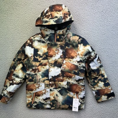 Obermeyer Teen Ski Snowboard Gage Jacket Amber Cloud Hooded  Coat Size S (8) - Image 1 of 4