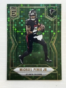 2025 Panini Donruss Elite - Michael Penix Jr. #47 Green Disco - Picture 1 of 2