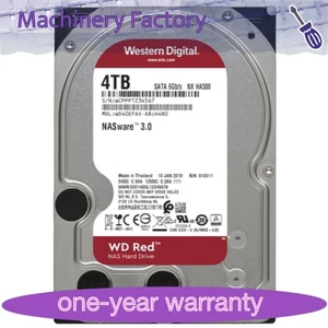 Disco duro interno Western Digital Red WD40EFAX-68JH4N0 4 TB 256 MB 3,5" SATA - Imagen 1 de 4