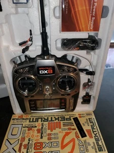 Spektrum DX8 DSM2/DSMX transmitter with Original Box and Accessories. - Picture 1 of 8