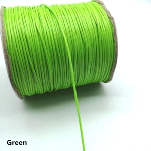 Waxed Thread String Rope Polyester Sewing Stitching For Arts Crafts 5Yards 1.5mm - Picture 1 of 31