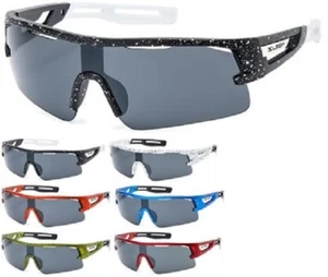 X-Loop Wrap Around Semi-Rimless Shield Sunglasses (X3639) *NEW* *FREE Shipping* - Picture 1 of 13