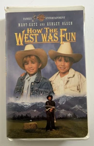 How the West Was Fun (VHS, 1994) Mary-Kate Ashley Olsen Twins - Imagen 1 de 7