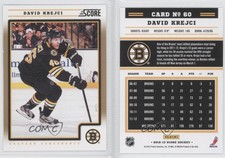 2012-13 Score Gold Rush David Krejci #60