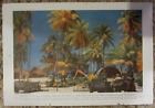 Vintage Magazine Photo, Quonset Huts Of Island Hq Command,  South Pacific, 1945
