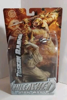 NUEVO 2004 Hasbro Star Wars Unleashed Tusken Raider Figura Estatua Foto 1 de 4