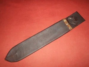 G.BRITAIN ARMY : WWII 1942 BRITISH-MACHÉTE SCABBARD MILITARIA - Bild 1 von 17