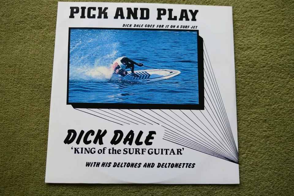DICK DALE – PICK AND PLAY 12″ – Nr MINT UK 1988 KING OF SURF GUITAR - Image 1 of 1