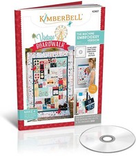 KIMBERBELL Machine Embroidery Book w/CD: Vintage Boardwalk KD807