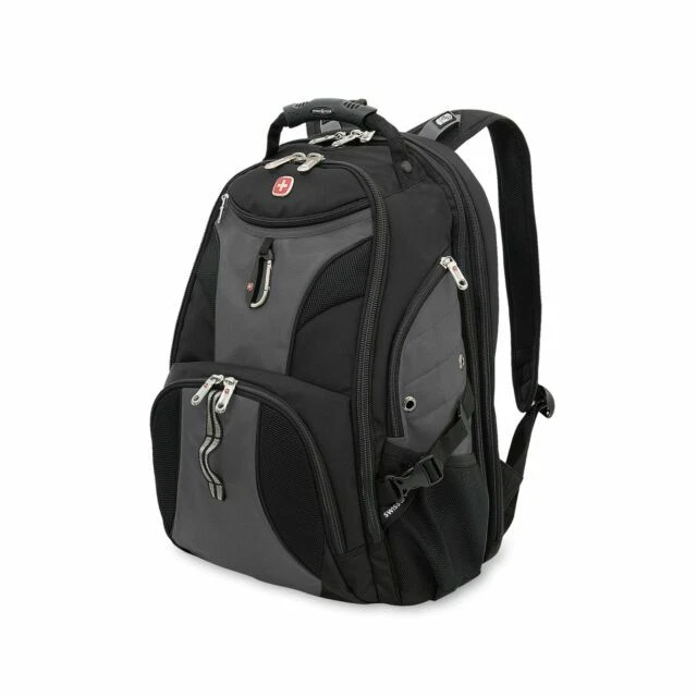 SWISSGEAR 1900 Scansmart TSA Laptop Backpack - Gray