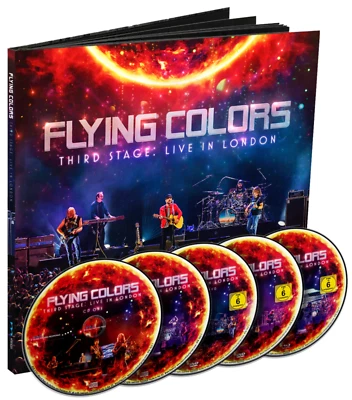 Flying Colors - Third Stage Live in London Earbook 2 CD + 2 DVD + Blu-Ray NEU - Bild 1 von 2