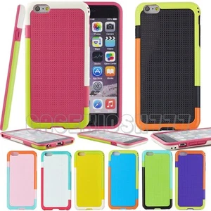 for apple iphone 6s plus 6 plus case cover black white hot pink blue green  - Picture 1 of 9
