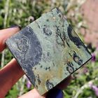 Kambaba Jasper Crystal Cube Stands on Its Side 178 grams