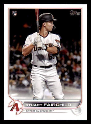 2022 Topps #163 Stuart Fairchild RC - Image 1 of 2