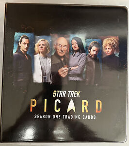 STAR TREK PICARD SEASON 1 BINDER, 60 CARD BASE SET AND PROMO CARD P3