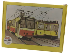 Bausatz Tatra Straßenbahn T6A2 / B6A2 Prefo Modelleisenbahn HO 1:87 - Bild 1 von 3