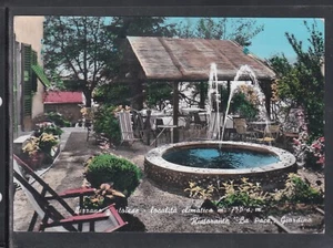 Cartolina Lizzano Pistoiese Ristorante La Pace Giardino IC503 - Picture 1 of 2
