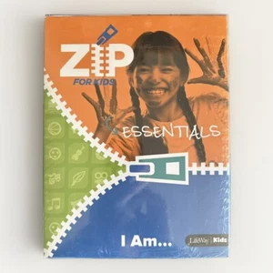 New SUNDAY SCHOOL Zip For Kids Essentials Curriculum “I Am” Kit Lifeway CD - Afbeelding 1 van 5