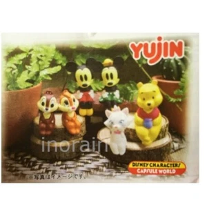 Rare Yujin Disney Sit on Stool Part 1 Set Gashapon Capsule Toy Winnie Minnie - Picture 1 of 2