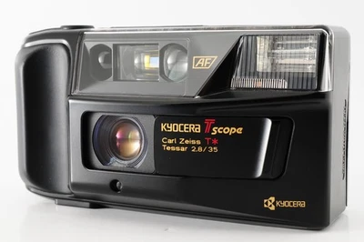 [Near MINT] Kyocera T Scope Yashica T3 Point & Shoot 35mm Film Camera #1111 - Image 1 of 4
